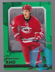 2016-17 Upper Deck Fleer Showcase EX-2017 Rookies Sebastian Aho #23